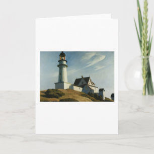 Lighthouse at Two Lights - Edward Hopper Card