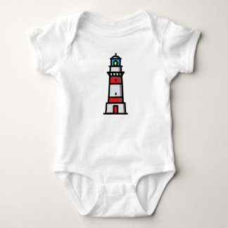 Lighthouse Baby Bodysuit
