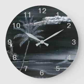 Lighthouse Bay Large Clock