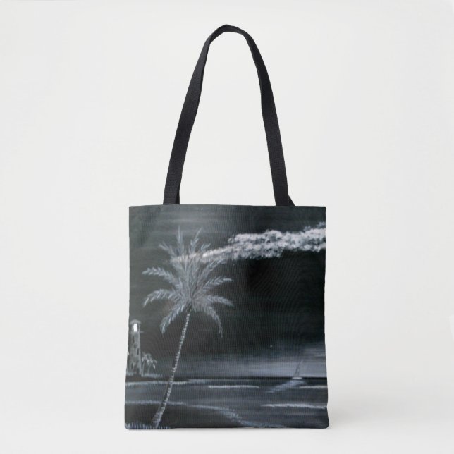 Lighthouse Bay Tote Bag (Front)