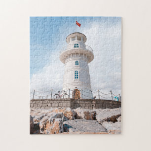Lighthouse Beach Lighthouse Photography Jigsaw Puzzle