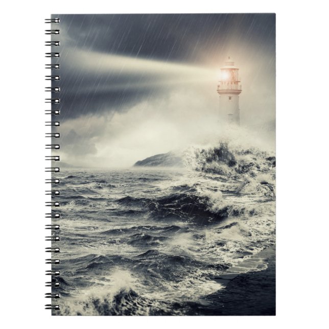 Lighthouse Beacon Notebook (Front)