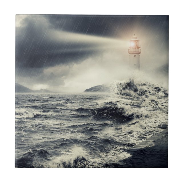 Lighthouse Beacon Tile (Front)