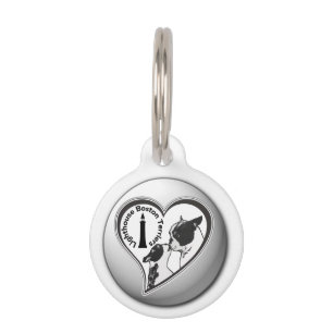 Lighthouse Boston Terriers Tag