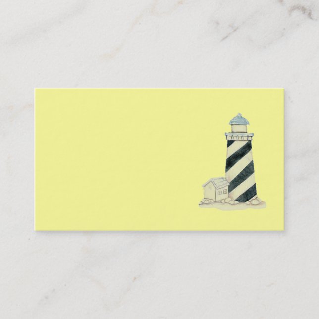Lighthouse Business Card (Front)