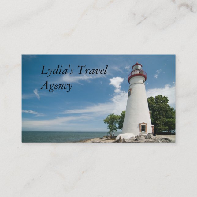 Lighthouse Business Card (Front)