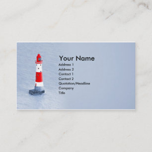 lighthouse business card