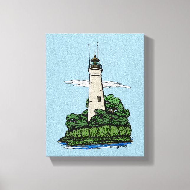 Lighthouse Canvas Print (Front)