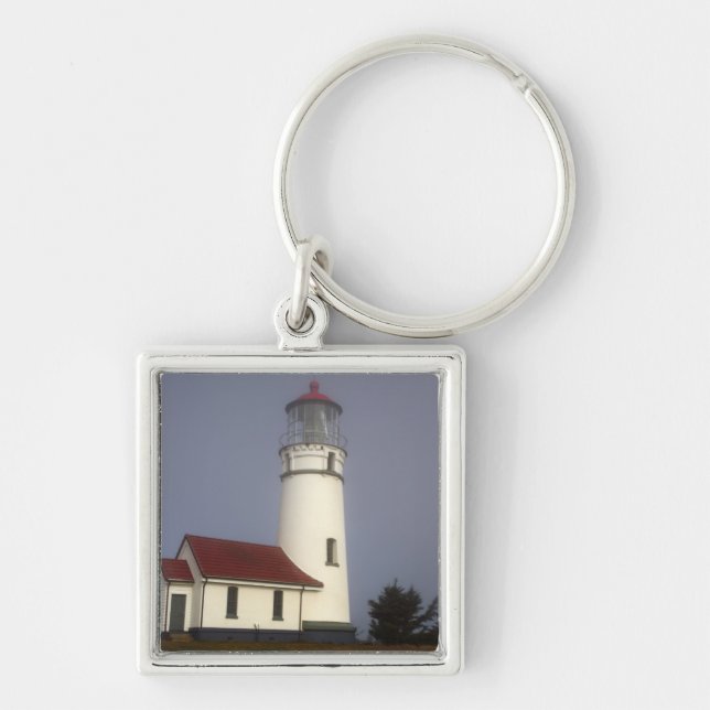 Lighthouse, Cape Blanco, Cape Blanco State Park Key Ring (Front)
