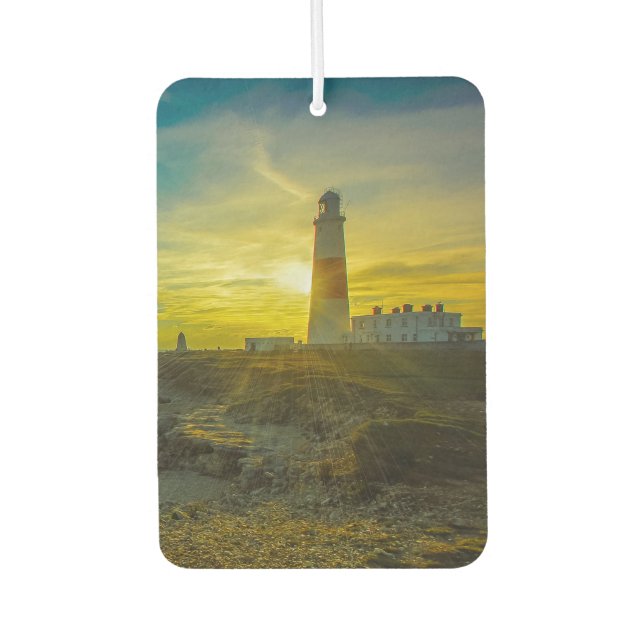 Lighthouse Car Air Freshener (Front)