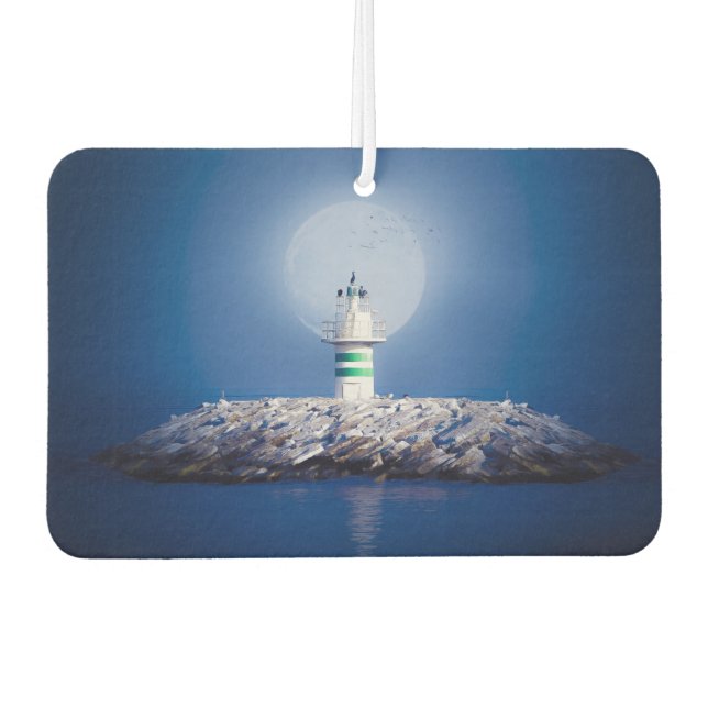 Lighthouse Car Air Freshener (Front)