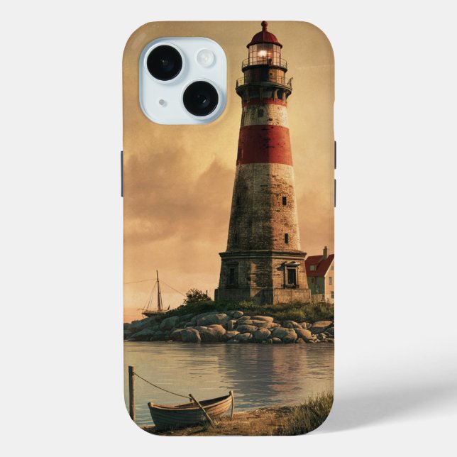 Lighthouse Case-Mate iPhone Case (Back)