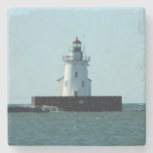 Lighthouse (Cleveland, Ohio) Stone Drink Coaster