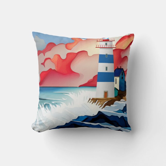 Lighthouse Collection Cushion (Front)