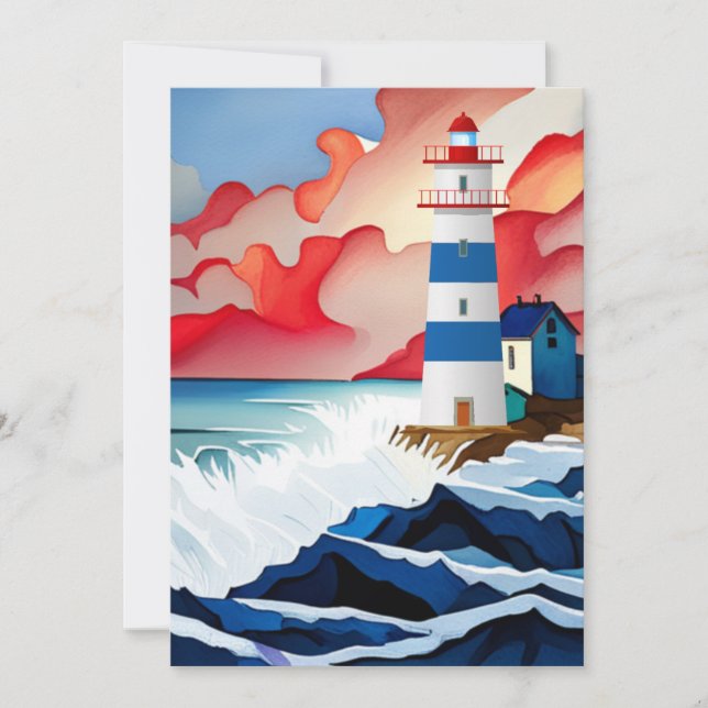 Lighthouse Collection Thank You Card (Front)
