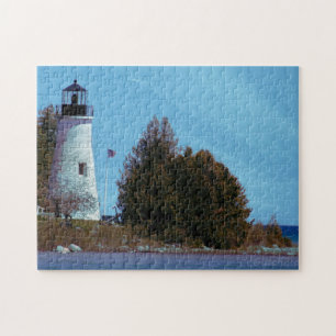Lighthouse Creative Lake Sea Jigsaw Puzzle