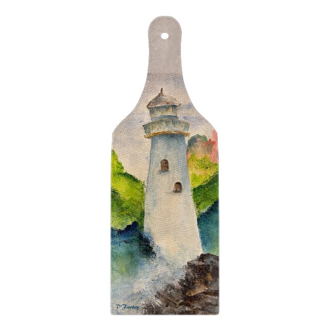 Lighthouse Cutting Board (Front)
