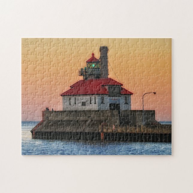 Lighthouse Duluth Minnesota Jigsaw Puzzle (Horizontal)