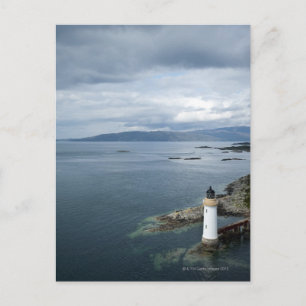 Lighthouse, Eilean Ban, Inner Sound, Scotland, Postcard