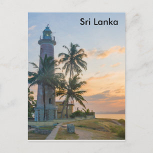 Lighthouse, Galle, Sri Lanka Postcard