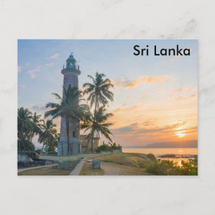 Lighthouse, Galle, Sri Lanka Postcard