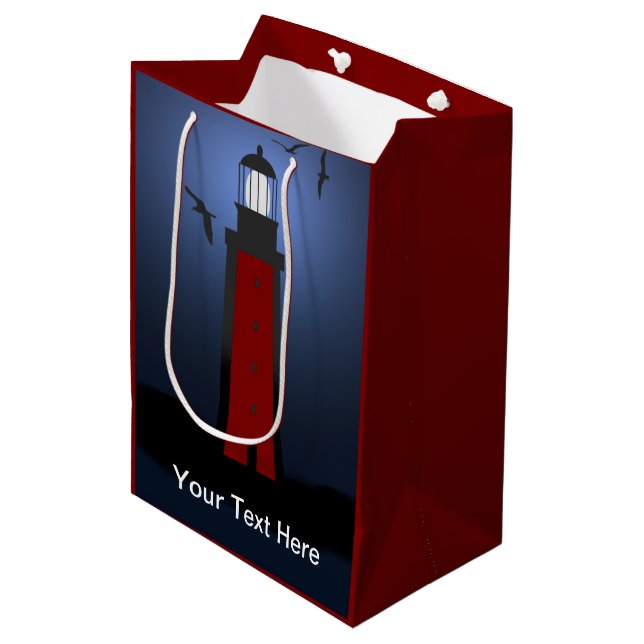 Lighthouse Gift Bag (Front Angled)