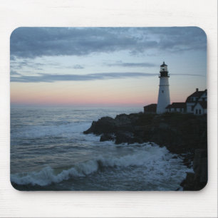 Lighthouse, Glorious Sunset! Mouse Mat