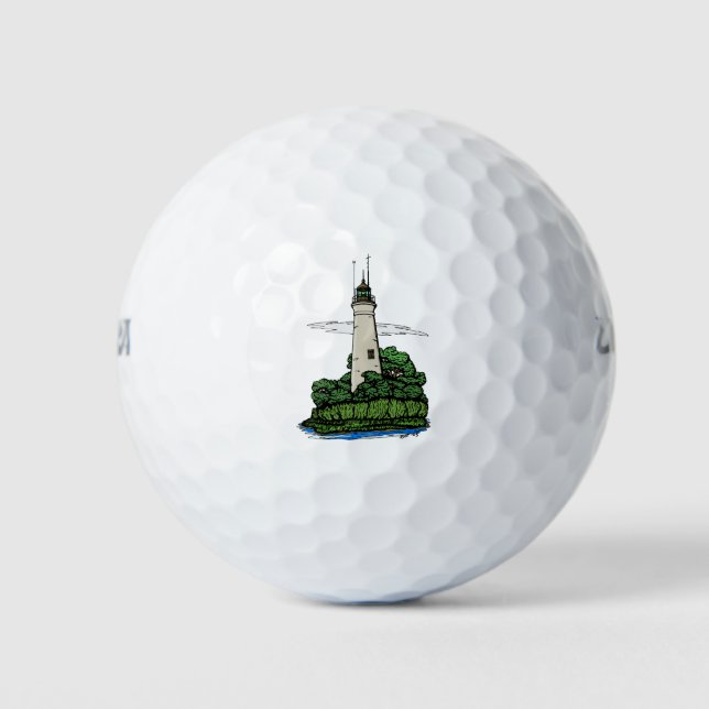 Lighthouse Golf Balls (Front)