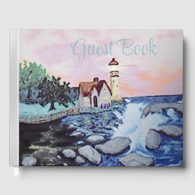 Lighthouse Guest Book (Front)