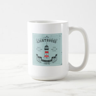 Lighthouse Guide Me Home Poster Coffee Mug