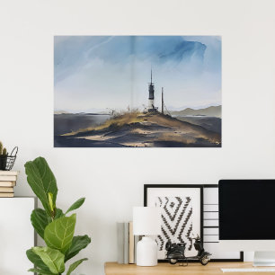 Lighthouse Guiding You Home Poster
