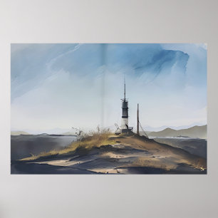 Lighthouse Guiding You Home Poster