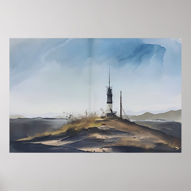 Lighthouse Guiding You Home Poster (Front)