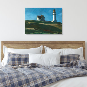 Lighthouse Hill Edward Hopper Canvas Print