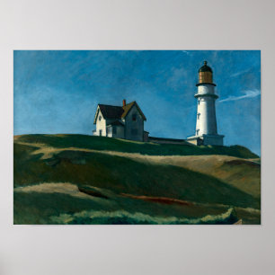 Lighthouse Hill Edward Hopper Poster