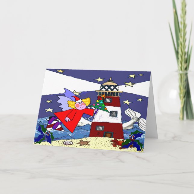 Lighthouse Holiday Cards (Front)