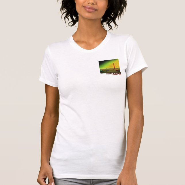 Lighthouse in a Barren Landscape T-Shirt (Front)