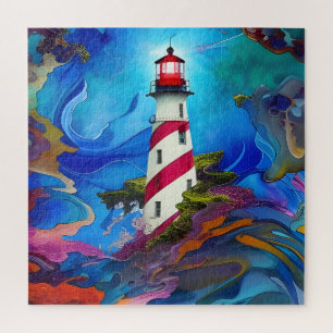 Lighthouse in a Storm Puzzle