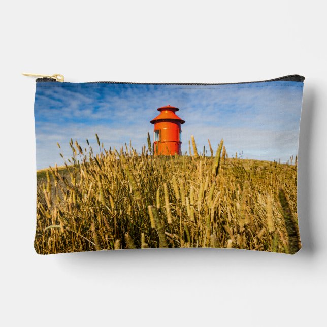Lighthouse in Stykkisholmur, Iceland Accessory Pouch (Front)