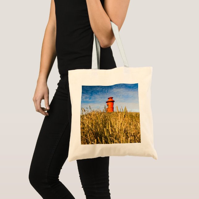 Lighthouse in Stykkisholmur, Iceland Tote Bag (Front (Product))