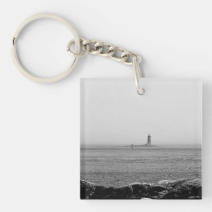 Lighthouse in the Distance Key Ring