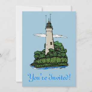 Lighthouse Invitation