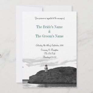 Lighthouse Invitation - Picture