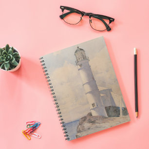 Lighthouse, Isle of Shoals   Childe Hassam Notebook