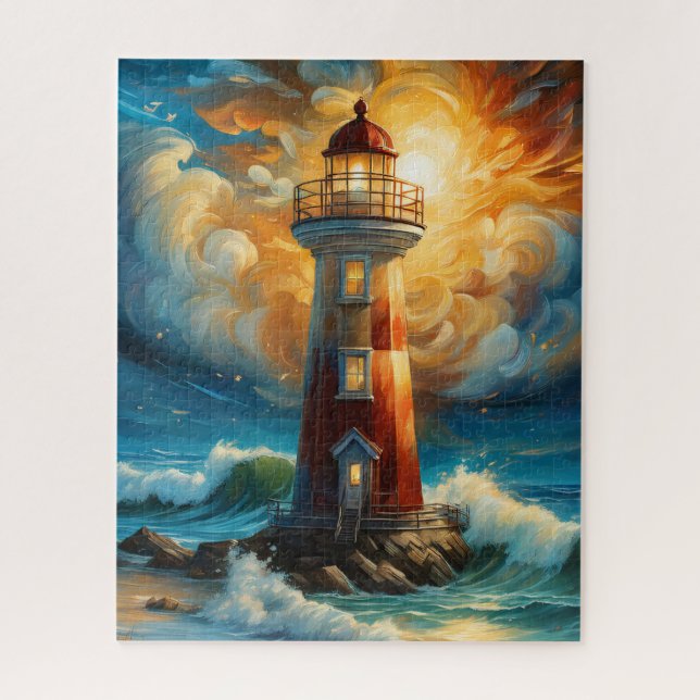 Lighthouse Jigsaw Puzzle (Vertical)