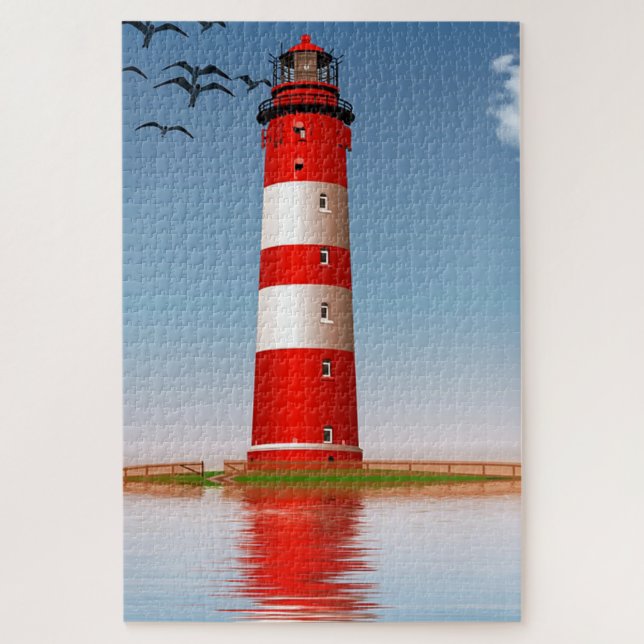 Lighthouse Jigsaw Puzzle (Vertical)