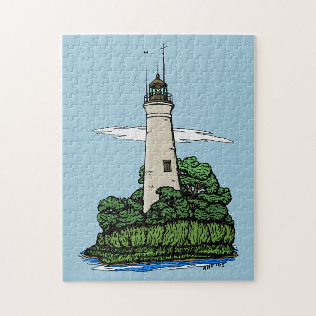 Lighthouse Jigsaw Puzzle (Vertical)