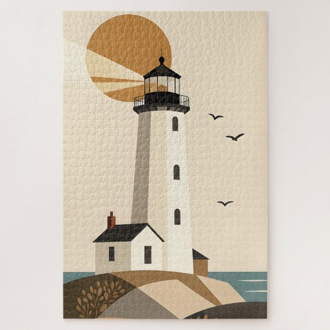 Lighthouse Jigsaw Puzzle (Vertical)