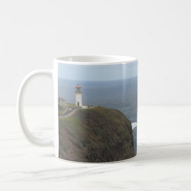 Lighthouse Kauai, Hawaii Coffee Mug (Left)