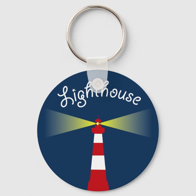 Lighthouse Key Ring (Front)